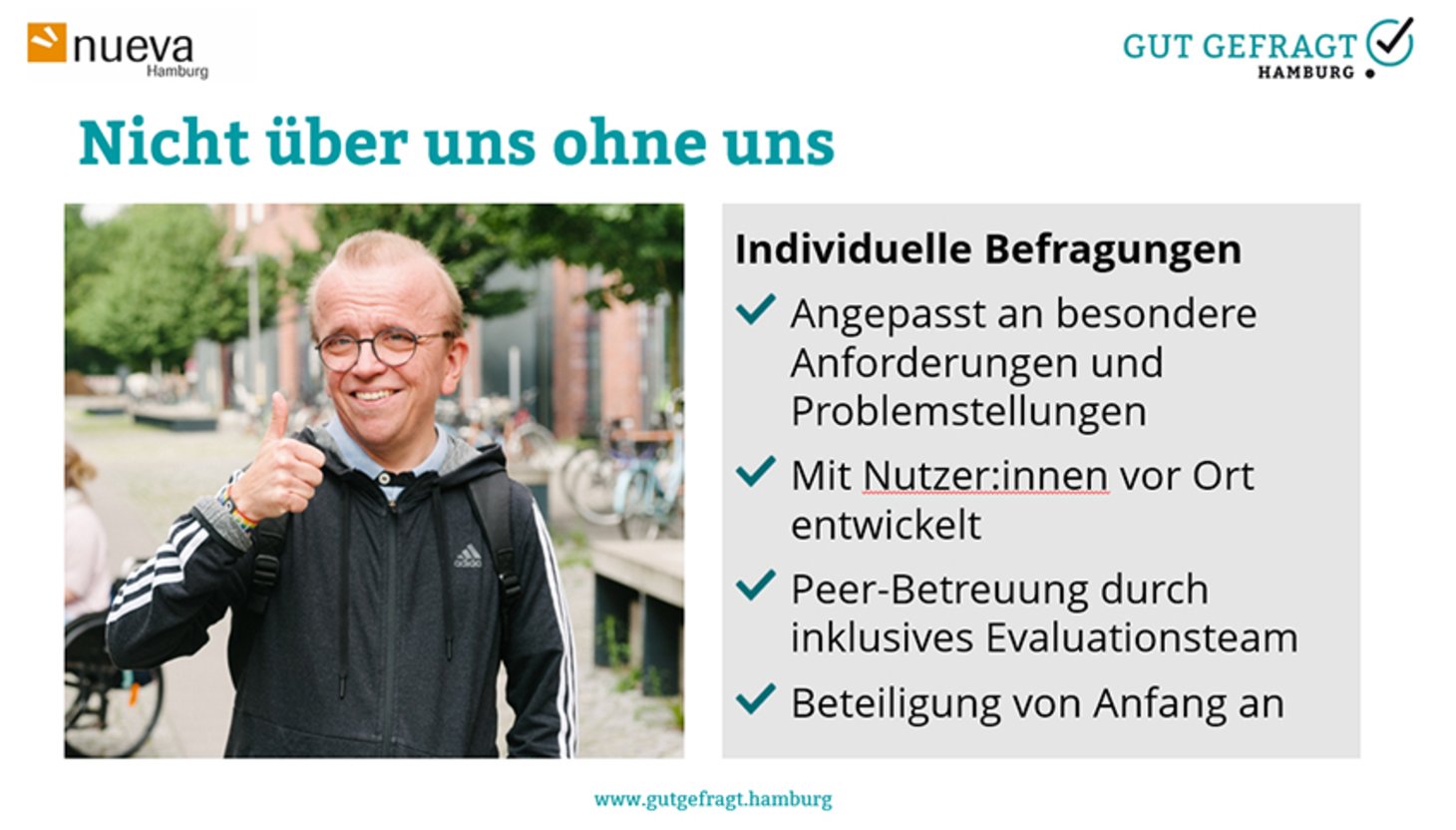 Eine Folie von einer Präsentation.